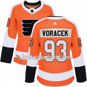 Naisten NHL Philadelphia Flyers Pelipaita Jakub Voracek 93 Adidas 2017-2018 Oranssi Authentic